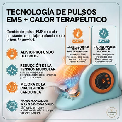 Masajeador de Cuello Antidolor Dellu®