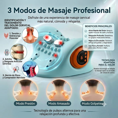 Masajeador de Cuello Antidolor Dellu®
